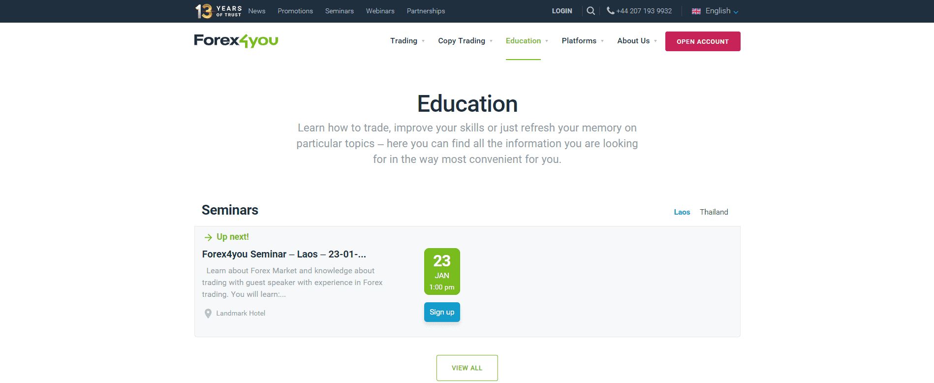 Forex4you Review seminars Forex4you Review seminars